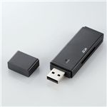 エレコム SDカード専用 メモリリーダライタ MR-SSD01BK