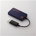 エレコム スリムタイプ4ポートUSBハブ U2H-SL4BBU