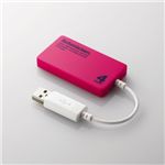 エレコム スリムタイプ4ポートUSBハブ U2H-SL4BPN