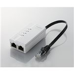 ロジテック 100BASE対応スイッチングハブ LAN-SW03LWH