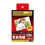 エレコム デジ得用紙/キヤノン用/プラチナフォトペーパー/L判/200枚 EJK-CPL200N