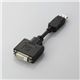 エレコム DisplayPort-DVI変換アダプタ AD-DPDBK