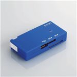 エレコム SDカードが2枚挿せるメモリリーダライタ MR-C17BU
