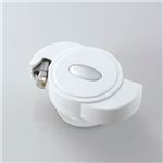 エレコム 卓上型巻取ウルトラフラットLANケーブル LD-VMC_WH