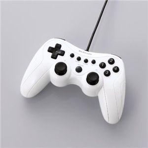 エレコム 12ボタンUSBゲームパッド JC-U2912FWH