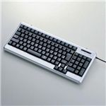 エレコム USB&PS/2コンパクトフルキ-ボ-ド TK-UP01MASV