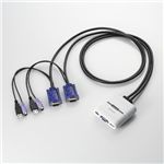 エレコム クロスパソコン切替器 KVM-KXN