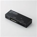 エレコム ケーブル収納44メディア対応カードリーダ MR-C16BK