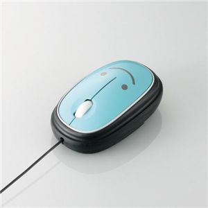 エレコム コード巻き取り 3ボタン光学式マウス M-MK1URBU