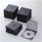 エレコム CD/DVDケース CCD-017DLCBK