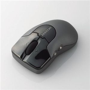 エレコム 5ボタンマイクロレシーバレーザーマウス M-FG2DLBK