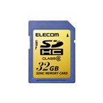 エレコム class6対応 SDHCメモリカード MF-FSDH32GC6