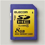 エレコム SDHCメモリカード MF-FSDH08G
