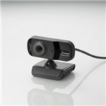 エレコム 300万画素一発接続Webカメラ UCAM-DLV300TBK