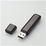 エレコム パスワード自動認証機能付USBメモリ MF-NU2A04GBK