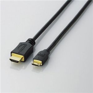 エレコム HIGH SPEED HDMI mini ケーブル CAC-HDM15BK