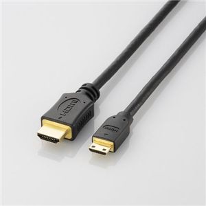 エレコム HIGH SPEED HDMI-Mini ケーブル DH-HD13AM15BK