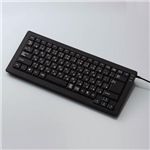エレコム パンタグラフ式USB&PS/2キーボード TK-UP87MPBK