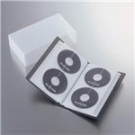 エレコム CD/DVDファイル CCD-F72BK