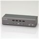 エレコム パソコン切替器 KVM-NVU4