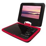 ゾックス 7インチ液晶搭載DVDプレーヤー DS-PP70NC112RD レッド