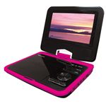ゾックス 7インチ液晶搭載DVDプレーヤー DS-PP70NC112MG マゼンタ