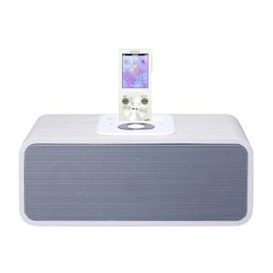 WALKMAN（ウォークマン）対応 アンプ内蔵ステレオスピーカー SG-W20 ウッドホワイト
