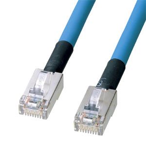 サンワサプライ ノイズビートCAT5eLANケーブル（5m） KB-T5NB-05LB