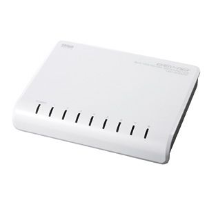 サンワサプライ ギガHUB（8ポート） LAN-GIH8APW