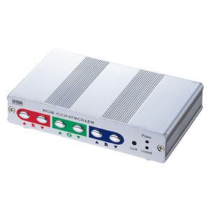サンワサプライ ディスプレイ信号補正コントローラー VGA-EXC