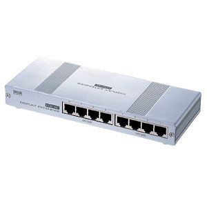 サンワサプライ ディスプレイ分配エクステンダー（送信機・8分配） VGA-EXL8