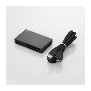 エレコム USB3.0対応メモリカードリーダ MR3-A001BK画像１