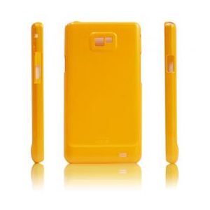 icover GLOSSYシリーズ Galaxy S2用ケース イエロー AS-GX2G-Y画像１