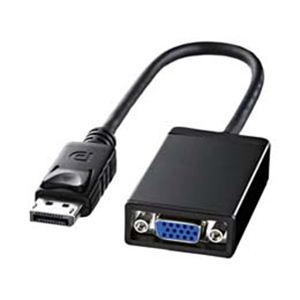 サンワサプライ DisplayPort-VGAI変換アダプタ AD-DPV02