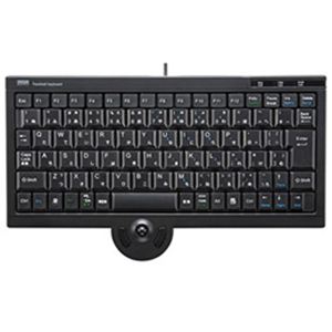 サンワサプライ トラックボール付キーボード SKB-TR02BK