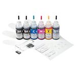 サンワサプライ 詰め替えインクBCI-325PGBK・326BK・C・M・Y・GY用 INK-C326S30S6