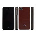 icover iPhone4／4S用ケース COMBI CROCODILE Dark silver + Brown AS-IP4CCR-DBW
