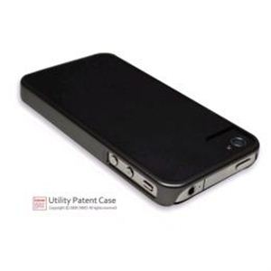 icover iPhone4／4S用ケース DUES ダークシルバー・ブラック AS-IP4SDU-DSBK