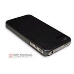 icover iPhone4／4S用ケース DUES ダークシルバー・ブラック AS-IP4SDU-DSBK