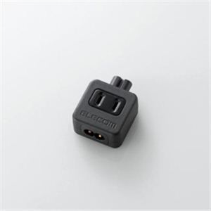 ELECOM（エレコム） ACアダプタ用タップ（2Pタイプ・1口） T-ACTAP21