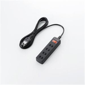 ELECOM（エレコム） 一括スイッチ付 雷ガードタップ T-K02-2425BK