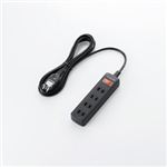 ELECOM（エレコム） 一括スイッチ付 雷ガードタップ T-K02-2425BK