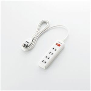 ELECOM（エレコム） 一括スイッチ付 雷ガードタップ T-K02-2425WH