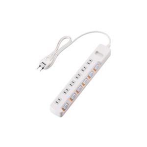 ELECOM（エレコム） 光らない個別スイッチ付き省エネタップ T-EE02-2610WH