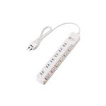 ELECOM（エレコム） 光らない個別スイッチ付き省エネタップ T-EE02-2610WH