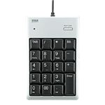 サンワサプライ USB2.0ハブ付テンキー NT-16UH2PK