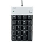 サンワサプライ USB2.0ハブ付テンキー NT-17UH2PK