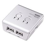 サンワサプライ USB2.0ハブ付手動切替器 SW-US22H
