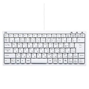 サンワサプライ コンパクトキーボード SKB-KG3W