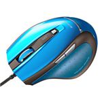 サンワサプライ ブルーテック有線マウス（ブルー） MA-118HBL
